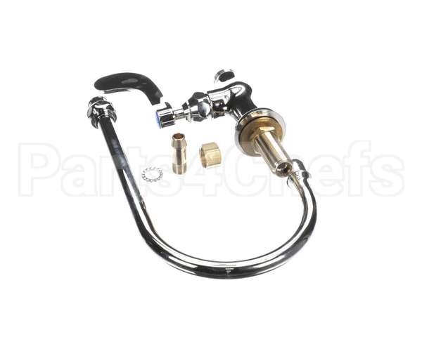 B-0308-04 T&S Brass Single Pantry Faucet, Deck Mount, Swivel