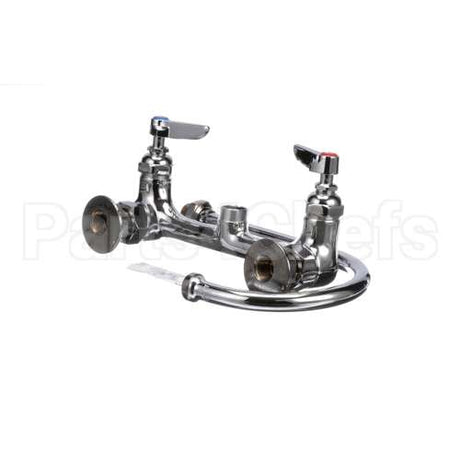 B-0331 T&S Brass Faucet, Wall Mount, 8 Centers, Eternas,