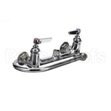 B-0331 T&S Brass Faucet, Wall Mount, 8 Centers, Eternas,