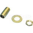 B-0425 Compatible TS Brass Nipple - Supply, 1/2" Straight