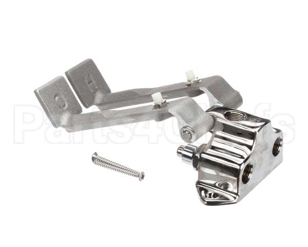 B-0505 T&S Brass Double Pedal Valve, Ledge Mount, 1/2 Npt
