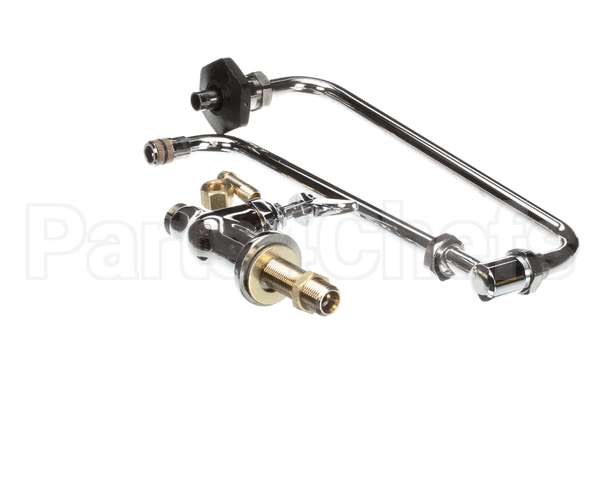 B-0591 T&S Brass Pot Filler, Deck Mount, Single Temp, 24
