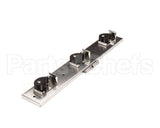 B-0653 T&S Brass Mop Hanger, Stainless Steel, Spring-Load