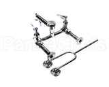 B-0655-BSTP T&S Brass Service Sink Faucet Wall Mount 8 Cente