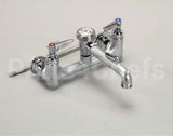 B-0665-BSTR T&S Brass Service Sink Faucet, Wall Mount, 8 Cente
