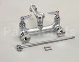 B-0665-BSTR T&S Brass Service Sink Faucet, Wall Mount, 8 Cente