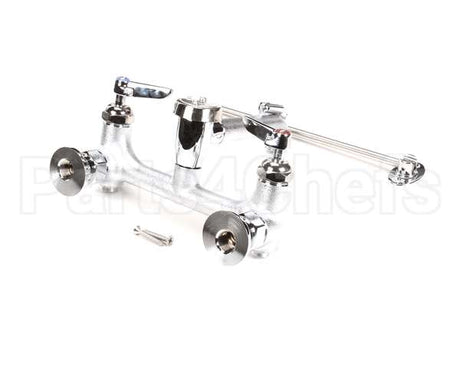 B-0665-CR-BSTR T&S Brass Service Sink, Cerama Cartridges W/ Check