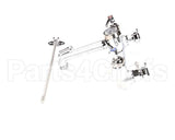 B-0665-CR-BSTR T&S Brass Service Sink, Cerama Cartridges W/ Check