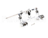 B-0665-CR-BSTR T&S Brass Service Sink, Cerama Cartridges W/ Check