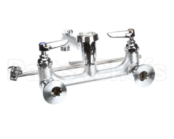 B-0665-RGH T&S Brass Service Sink Faucet, Wall Mount, 8 Cente
