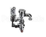 B-0669-POL T&S Brass Service Sink Faucet, Wall Mount, Adjusta