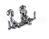 B-0669-POL T&S Brass Service Sink Faucet, Wall Mount, Adjusta
