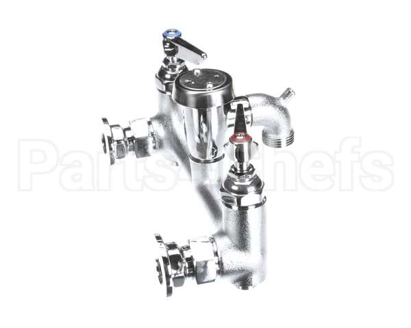 B-0674-BSTR T&S Brass Service Sink Faucet, Wall Mount, 8 Cente