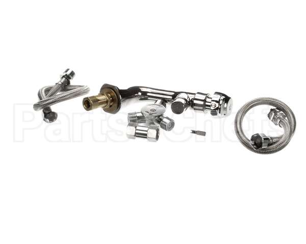 B-0807-PA T&S Brass Single Temp Metering Faucet Pivot Actio