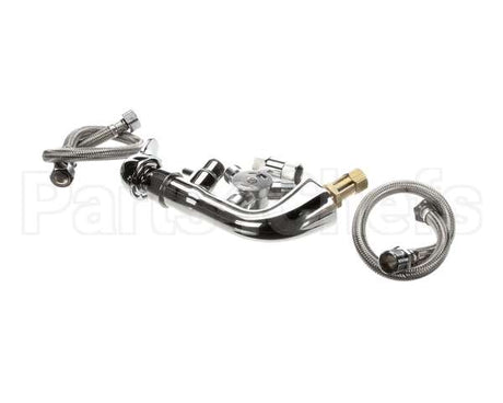 B-0807-PA T&S Brass Single Temp Metering Faucet Pivot Actio