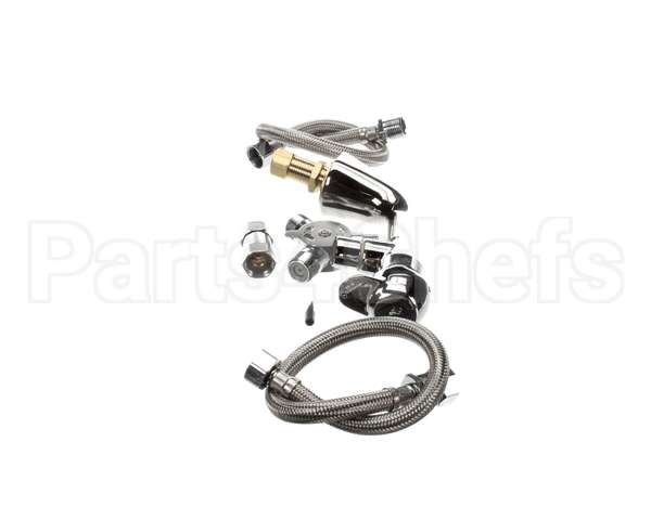 B-0807-PA T&S Brass Single Temp Metering Faucet Pivot Actio