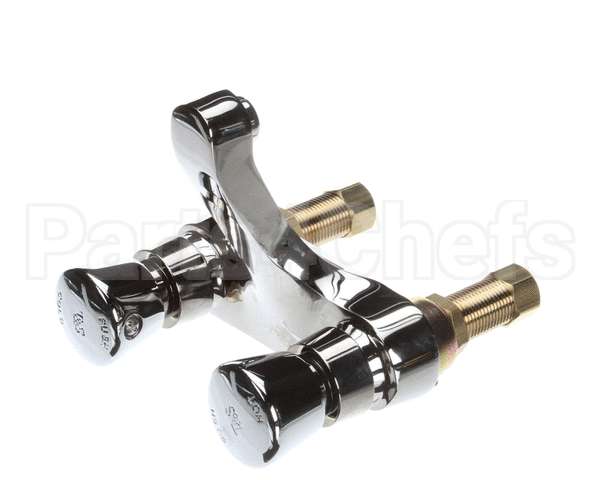B-0831 T&S Brass Metering Faucet, Deck Mount, 4 Centers,