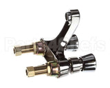 B-0831 T&S Brass Metering Faucet, Deck Mount, 4 Centers,