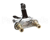 B-0890 T&S Brass Lavatory Faucet, 4 Deck Mount, Cast Spou