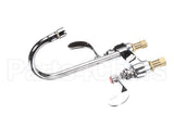 B-0892-01 T&S Brass Medical Fct, Deck Mt, Swivel/Rigid Goose