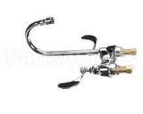 B-0892-01 T&S Brass Medical Fct, Deck Mt, Swivel/Rigid Goose