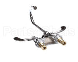 B-0892-01 T&S Brass Medical Fct, Deck Mt, Swivel/Rigid Goose