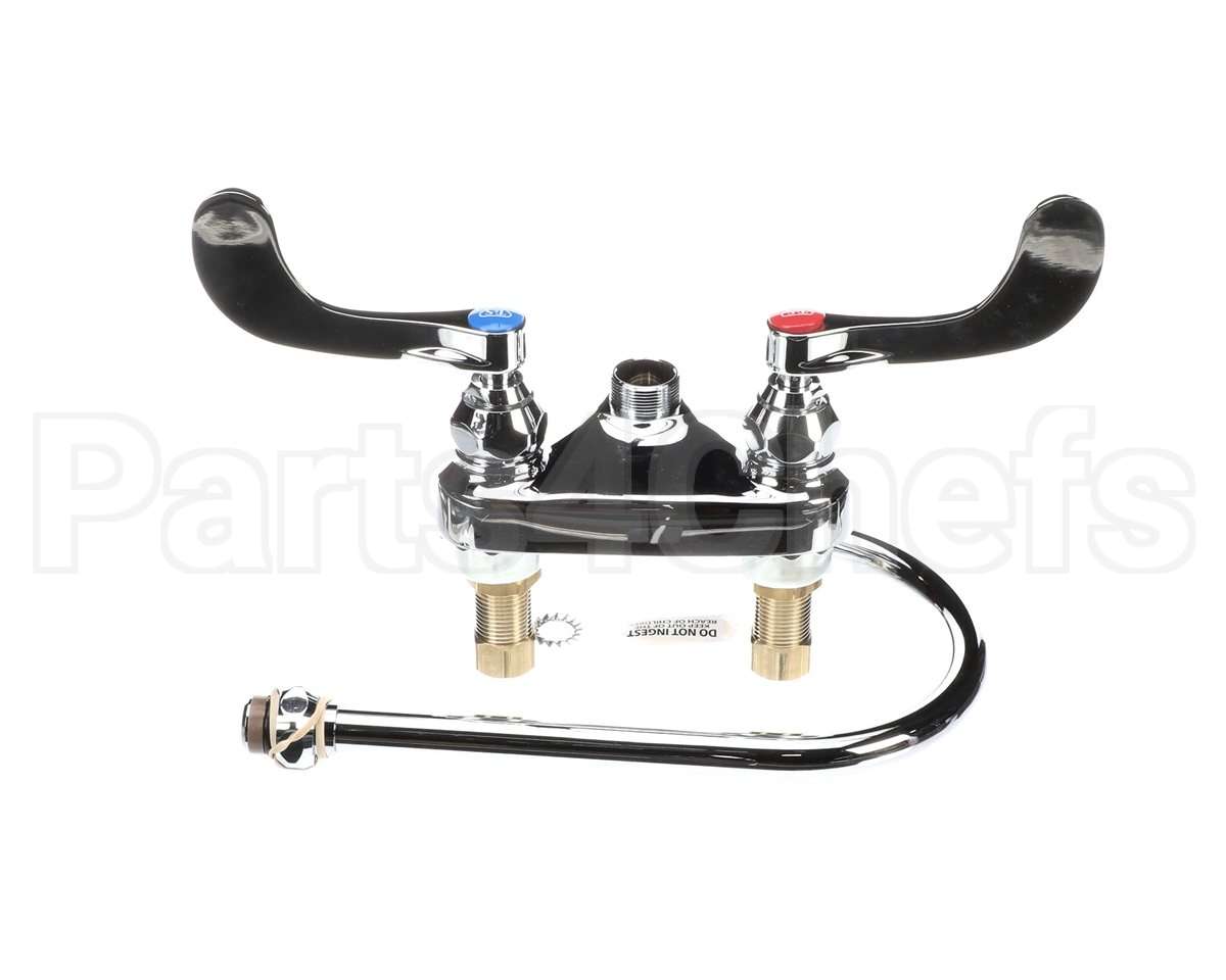 B-0892-122X-LAM T&S Brass Medical Fct, Deck Mt, Swivel/Rigid Goose
