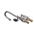 B-0892 T&S Brass Medical Fct, 4 Deck Mt, Swivel/Rigid Goo