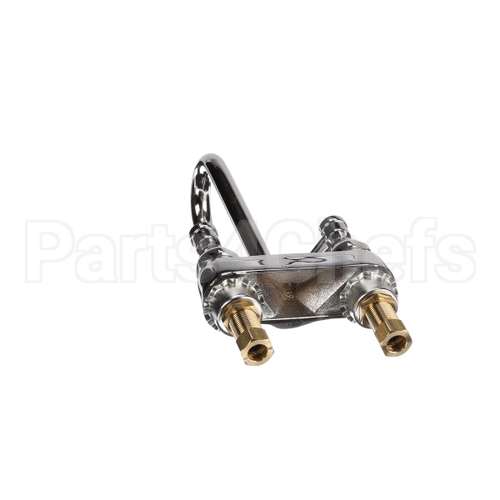 B-0892 T&S Brass Medical Fct, 4 Deck Mt, Swivel/Rigid Goo