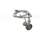 B-0950-01 T&S Brass Spray Assembly, 68 Flexible Stainless St