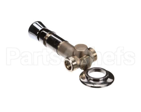 B-1029 T&S Brass Concealed Straight Valve, Slow Self Clos