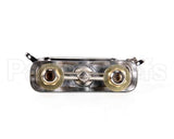 B-1110 T&S Brass Workboard Faucet, Deck Mount, 4 Centers,