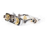 B-1110 T&S Brass Workboard Faucet, Deck Mount, 4 Centers,
