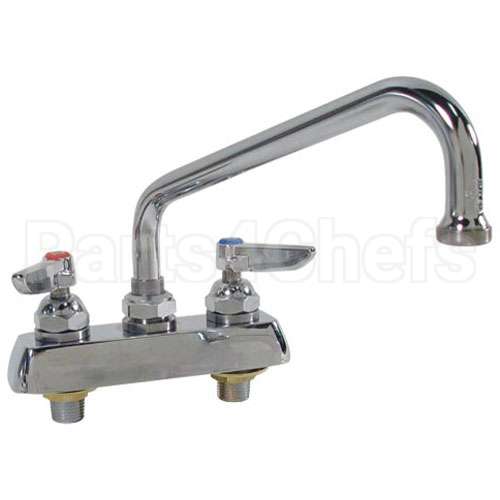 B-1111 Compatible TS Brass Deck Faucet 4"C 8"S