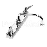 B-1120 Compatible TS Brass Faucet 8" Ctr Deck 6" Noz