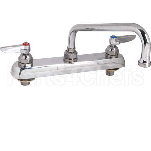 B-1121 Compatible TS Brass Faucet, 8"Deck, 8"Spt, Leadfree