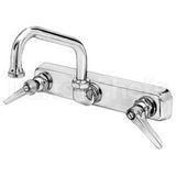 B-1125-63X Compatible TS Brass Faucet, 8"Wall, 14"Spt, Leadfree