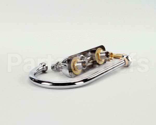 B-1141 T&S Brass Workboard Faucet, Deck Mount, 4 Centers,