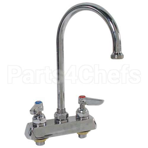 B-1141 Compatible TS Brass Deck Faucet 4"C Sgn T&S