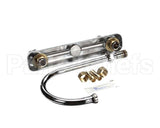 B-1142 T&S Brass Workboard Faucet, Deck Mount, 8 Centers,