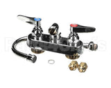B-1146-02A T&S Brass Workboard Faucet, 4 Wall Mount, 017907-4