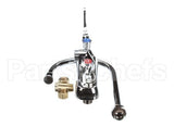 B-1146-04 T&S Brass Workboard Faucet, Wall Mount, 4 Centers,