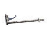 B-1210-12 T&S Brass Glass Filler, 12 Deck Mount Pedestal, 1/