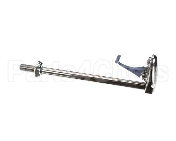 B-1210-12 T&S Brass Glass Filler, 12 Deck Mount Pedestal, 1/