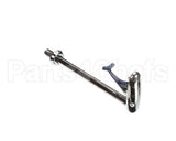 B-1210-12 T&S Brass Glass Filler, 12 Deck Mount Pedestal, 1/