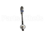 B-1210-12 T&S Brass Glass Filler, 12 Deck Mount Pedestal, 1/