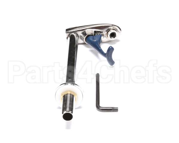 B-1210 T&S Brass Glass Filler, 8 Deck Mount Pedestal, 1/2