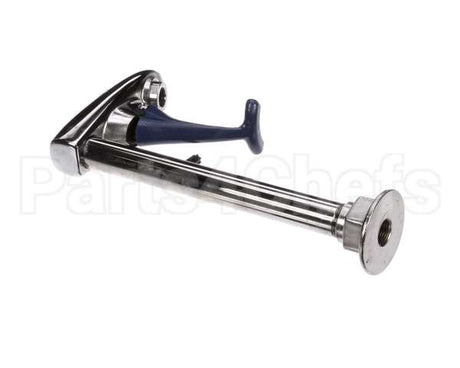 B-1220 T&S Brass Glass Filler, 8 Deck Mount Pedestal, 3/8