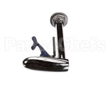 B-1220 T&S Brass Glass Filler, 8 Deck Mount Pedestal, 3/8