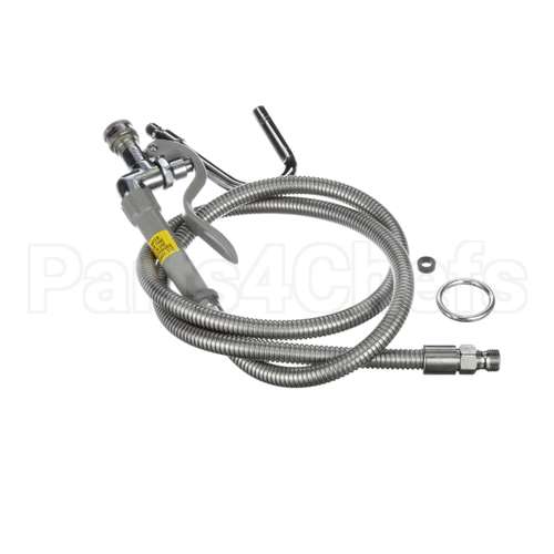 B-1413 T&S Brass Pot & Kettle Filler, Quick-Connect Hook
